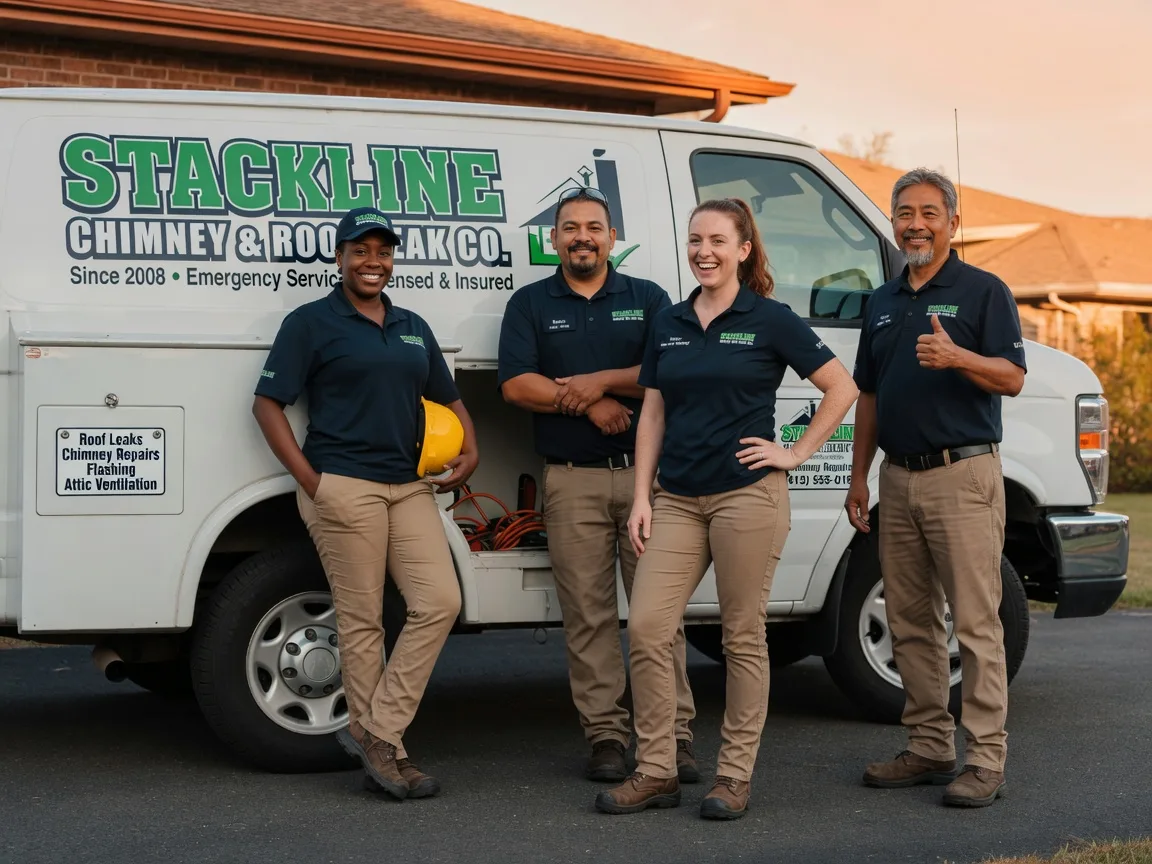 Chimney flashing repair company in Baker, WV